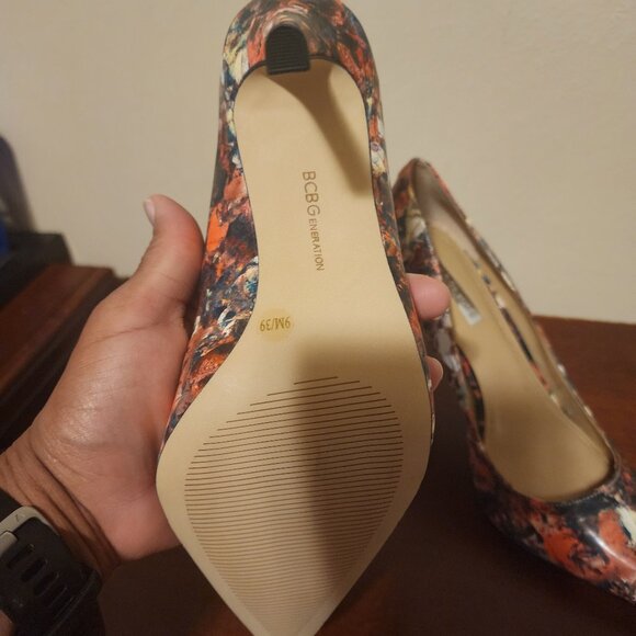 BCBG Multi Color Heels - Picture 3 of 5